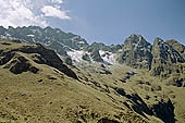 The Inca Trail towards the Dead Woman pass 